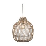 Good&Mojo Pendant Mendoza Bamboo Natural L | Suitable for 1x E27 