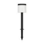 Eglo Spike Light Pantete Solar Black 7W 830lm - 830 Warm White | IP65 - Motion Sensor