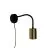 Nordlux Explore Flex Wall Light Metal and Ceramic Brass | Suitable for GU10