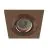 Noxion Recessed Spot Boxi MR16 Tiltable Gold | Cutout 80mm - IP20 - incl. GU10 Socket 