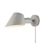 DFTP by Nordlux LED Wall Light Stay Aluminium Grey | Suitable for E27